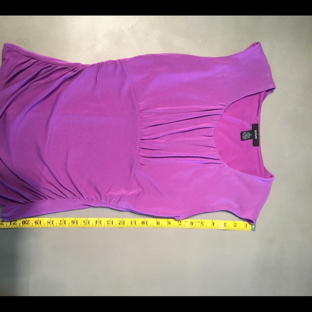 Alfani purple top size small
